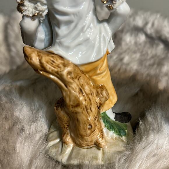 Vintage Kato Kogei Japanese Porcelain Figurines Man and Woman - Picture 11 of 16